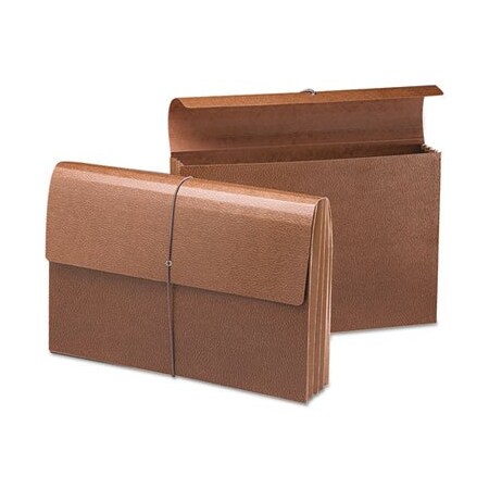 Smead Smead, CLASSIC EXPANDING WALLETS, 3.5in EXPANSION, 1 SECTION, LEGAL SIZE, REDROPE 71356